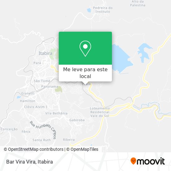 Bar Vira Vira mapa