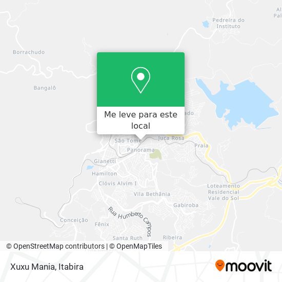 Xuxu Mania mapa