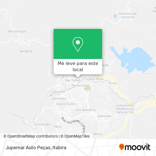 Jupemar Auto Peças mapa