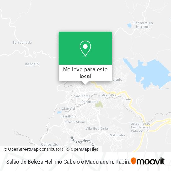 Salão de Beleza Helinho Cabelo e Maquiagem mapa