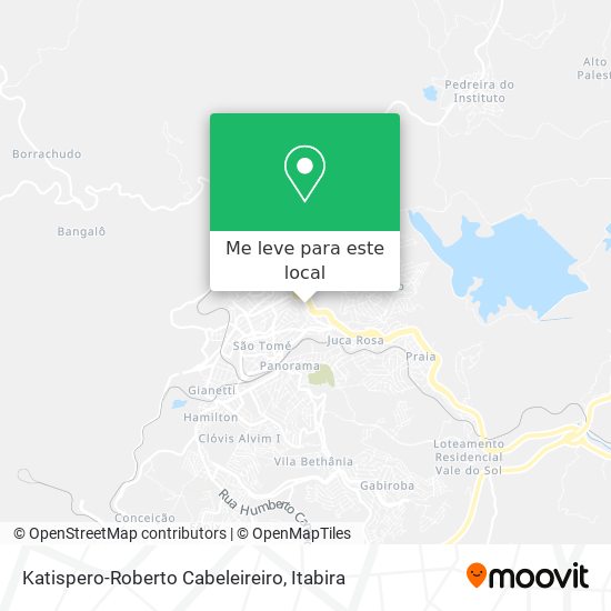 Katispero-Roberto Cabeleireiro mapa