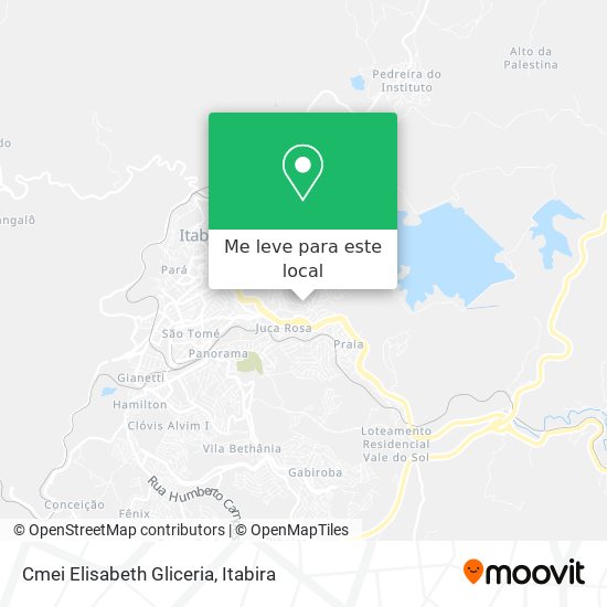 Cmei Elisabeth Gliceria mapa