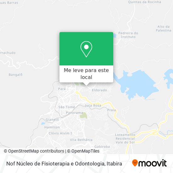 Nof Núcleo de Físioterapia e Odontologia mapa