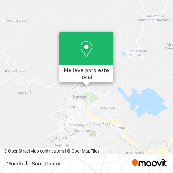 Mundo do Som mapa