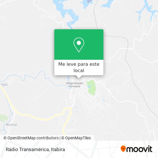 Rádio Transamérica mapa