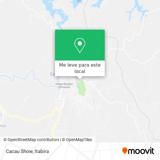 Cacau Show mapa