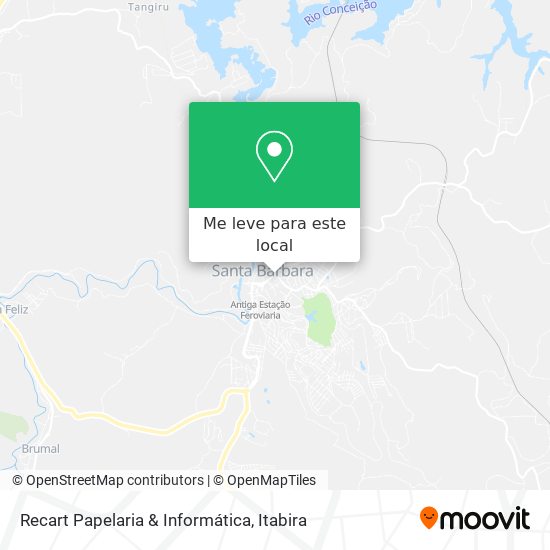 Recart Papelaria & Informática mapa