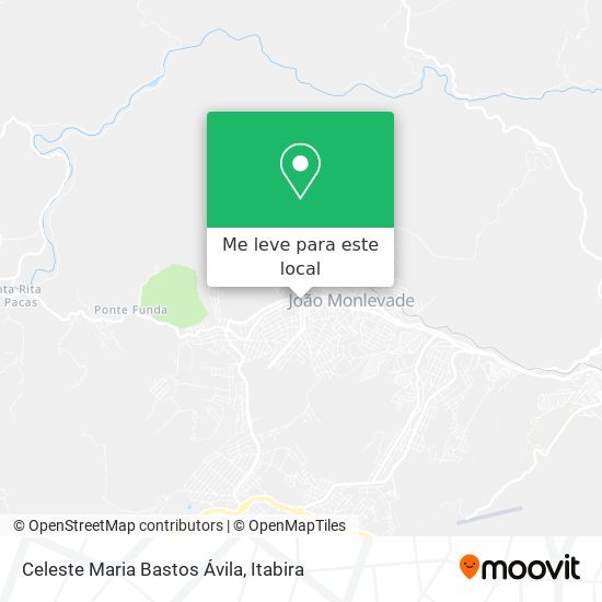 Celeste Maria Bastos Ávila mapa
