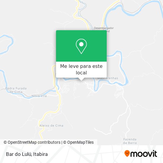 Bar do Lulú mapa