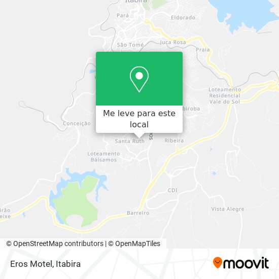 Eros Motel mapa