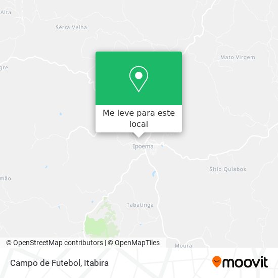 Campo de Futebol mapa