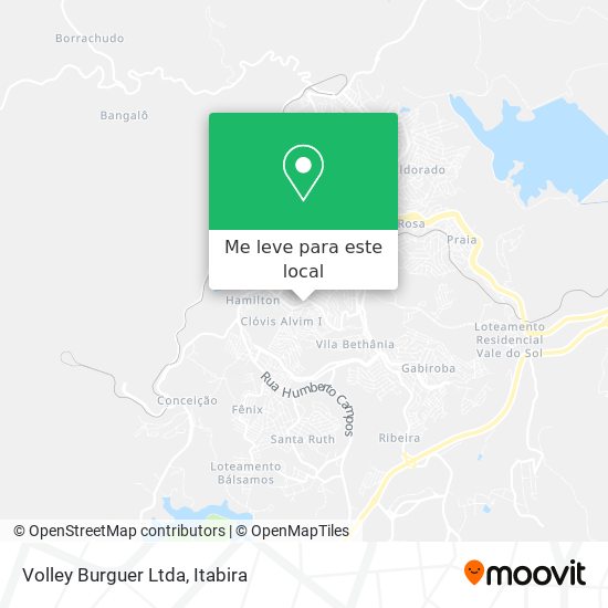 Volley Burguer Ltda mapa