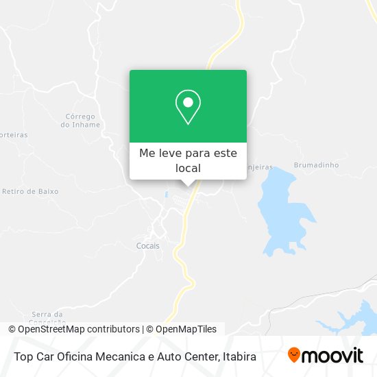 Top Car Oficina Mecanica e Auto Center mapa