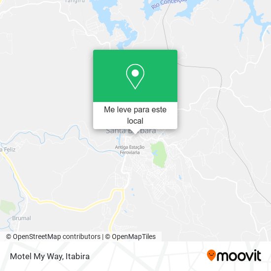 Motel My Way mapa
