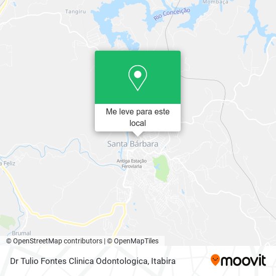 Dr Tulio Fontes Clinica Odontologica mapa