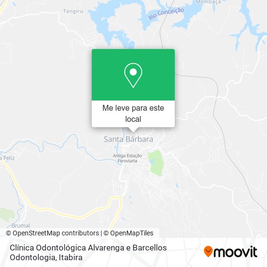 Clínica Odontológica Alvarenga e Barcellos Odontologia mapa