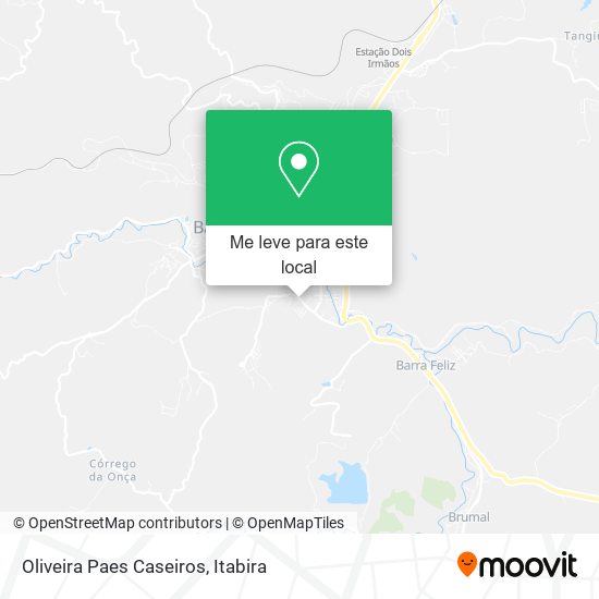 Oliveira Paes Caseiros mapa