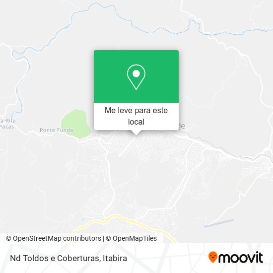 Nd Toldos e Coberturas mapa