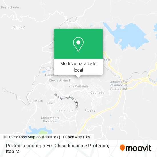 Protec Tecnologia Em Classificacao e Protecao mapa