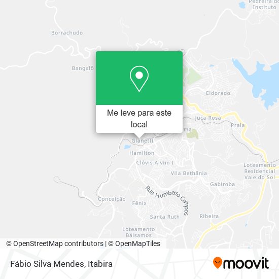 Fábio Silva Mendes mapa