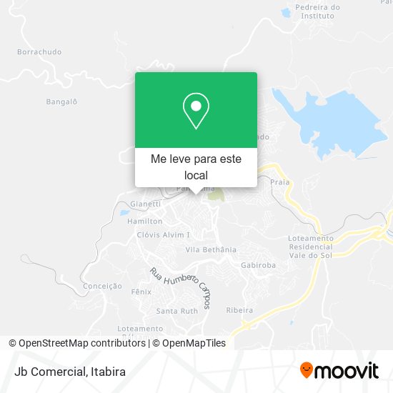 Jb Comercial mapa