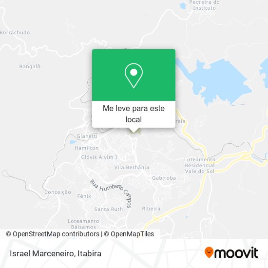 Israel Marceneiro mapa