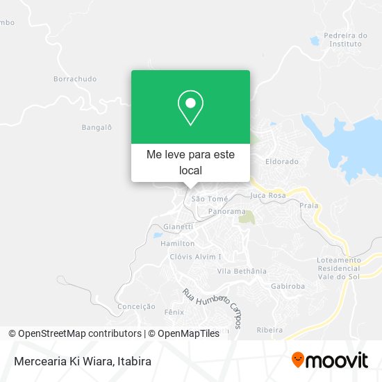 Mercearia Ki Wiara mapa