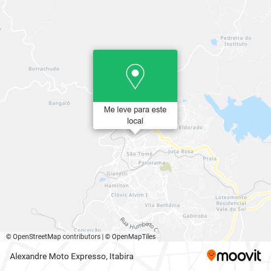 Alexandre Moto Expresso mapa