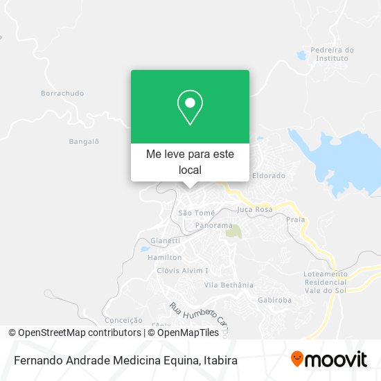 Fernando Andrade Medicina Equina mapa