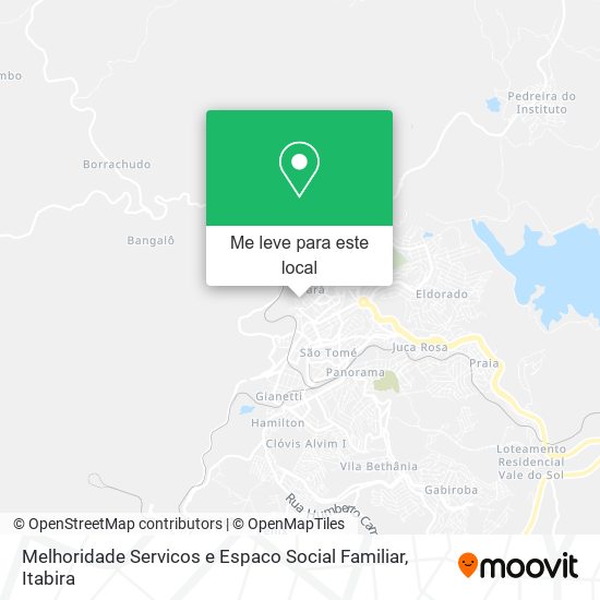 Melhoridade Servicos e Espaco Social Familiar mapa