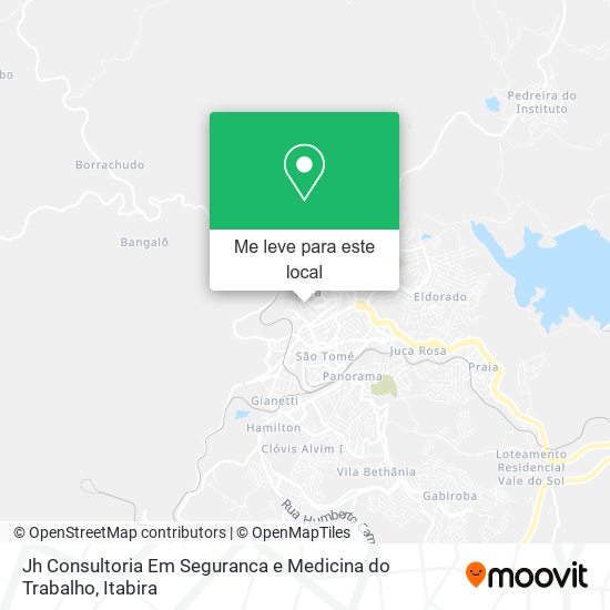 Jh Consultoria Em Seguranca e Medicina do Trabalho mapa