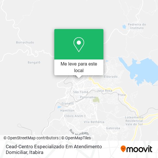 Cead-Centro Especializado Em Atendimento Domiciliar mapa