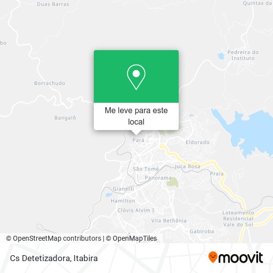 Cs Detetizadora mapa