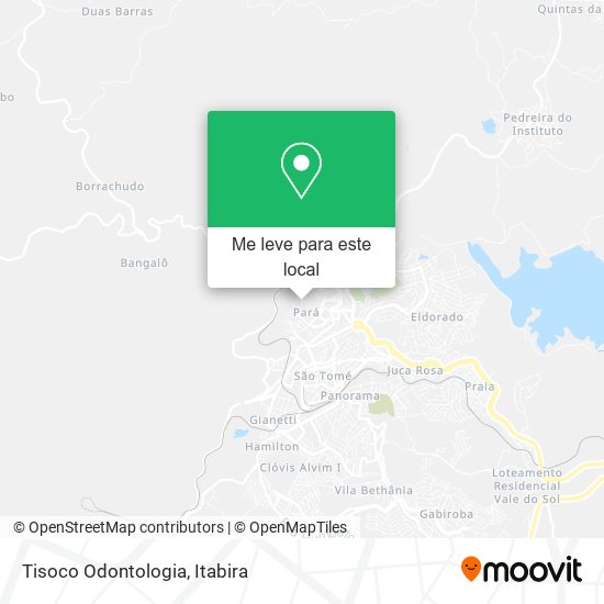 Tisoco Odontologia mapa