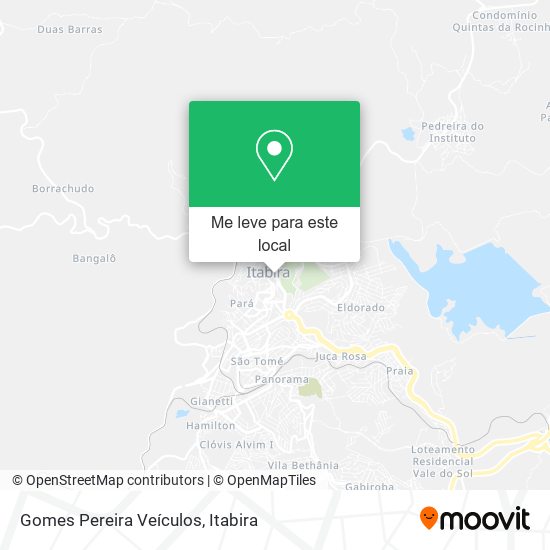 Gomes Pereira Veículos mapa