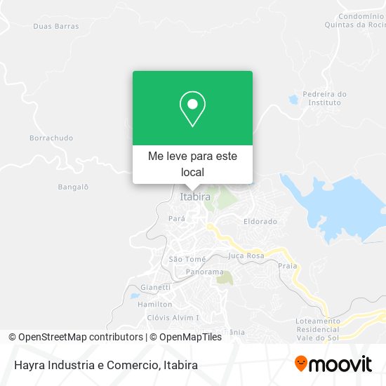 Hayra Industria e Comercio mapa