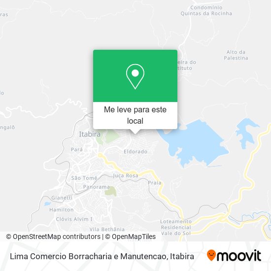 Lima Comercio Borracharia e Manutencao mapa