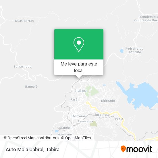 Auto Mola Cabral mapa