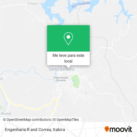 Engenharia R and Correa mapa