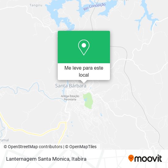 Lanternagem Santa Monica mapa