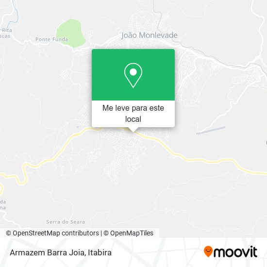 Armazem Barra Joia mapa