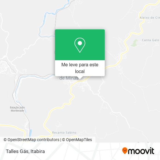 Talles Gás mapa