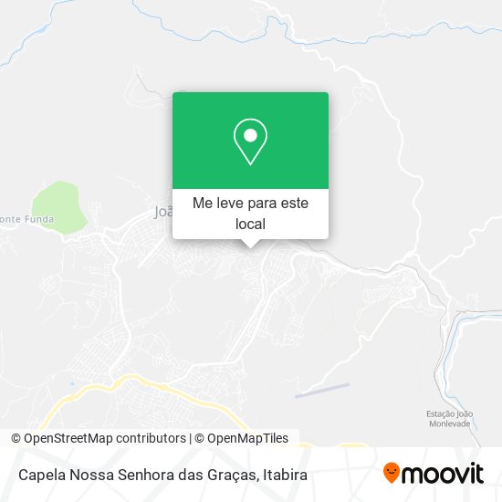 Capela Nossa Senhora das Graças mapa