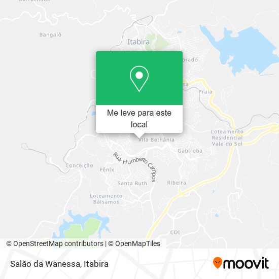 Salão da Wanessa mapa