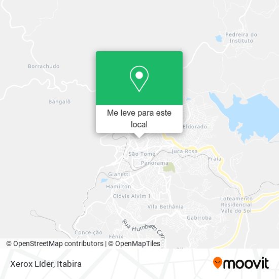 Xerox Líder mapa