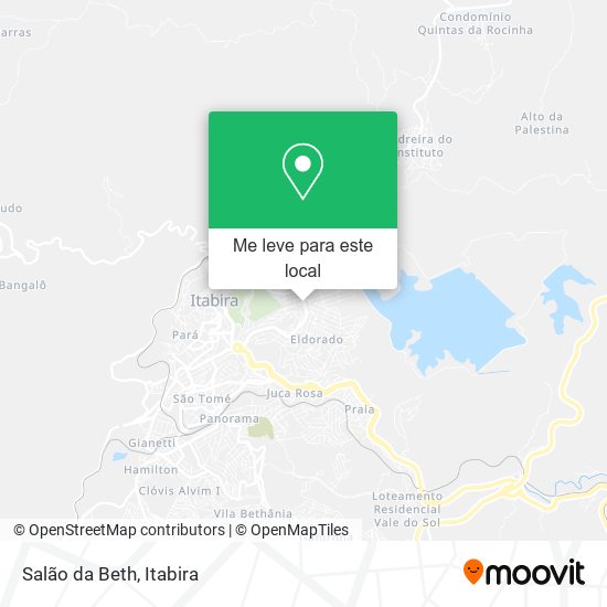 Salão da Beth mapa