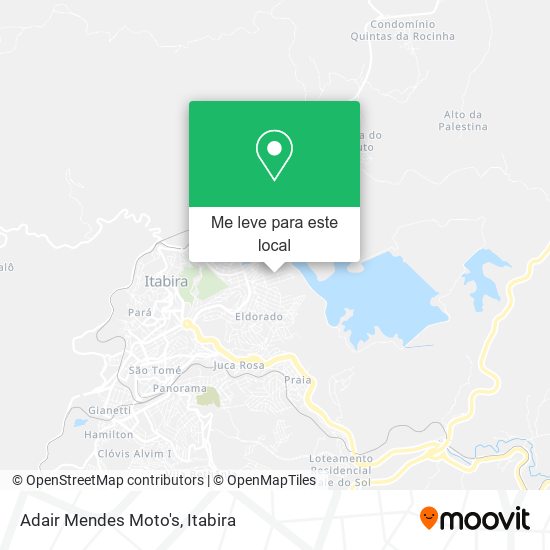 Adair Mendes Moto's mapa