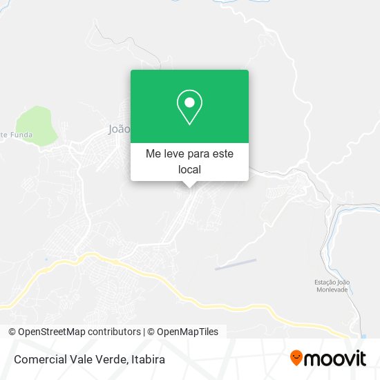 Comercial Vale Verde mapa
