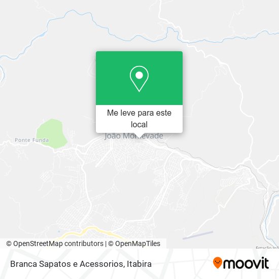 Branca Sapatos e Acessorios mapa