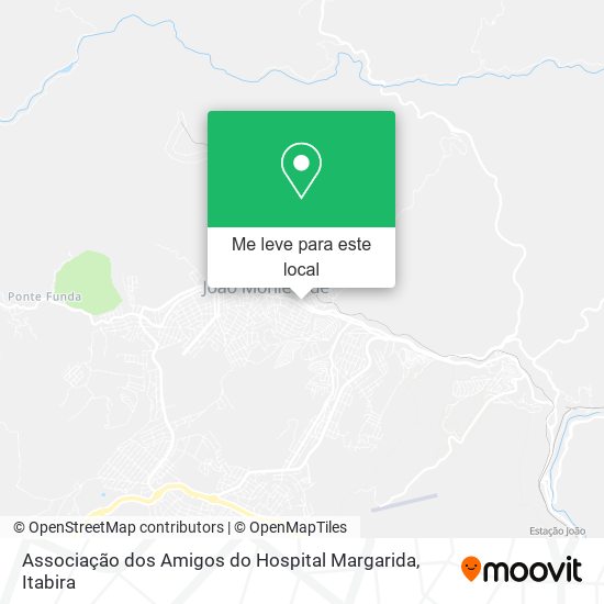 Associação dos Amigos do Hospital Margarida mapa